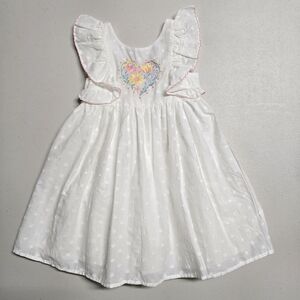 NWT 3t joie white dress